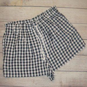 Wild Fable Tie Waist Gingham Shorts XL NWT